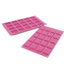 Stampo in Silicone “Mini Waffel” Rettangolari – Silikomart