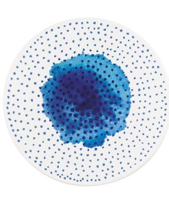 Sottopentola tondo in Ceramica & Sughero – “Scandic Dots” cm 20