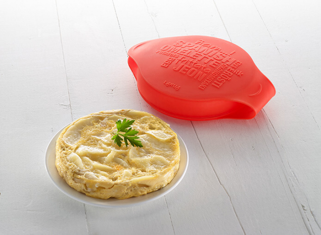 Stampo tondo in Silicone cuoci Frittata, Omelettes, Tortillas – Lekuè® - immagine 2