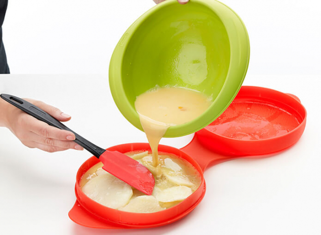 Stampo tondo in Silicone cuoci Frittata, Omelettes, Tortillas – Lekuè® - immagine 4
