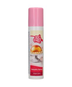 Colorante Spray Alimentare Funcakes – Oro Brillante 100ml