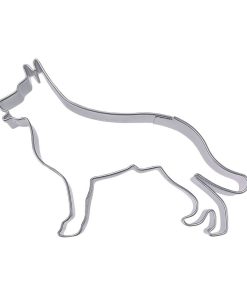 Taglia Biscotto in acciaio inox – cane Pastore Tedesco