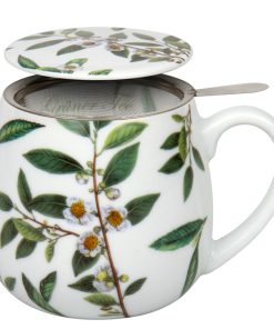 Tazza Tè & Tisana con coperchio e filtro – “My favourite Tea – Tè verde” ml 420