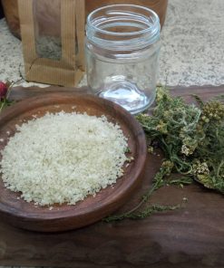 Sale alle erbe alpine di Achillea Montana